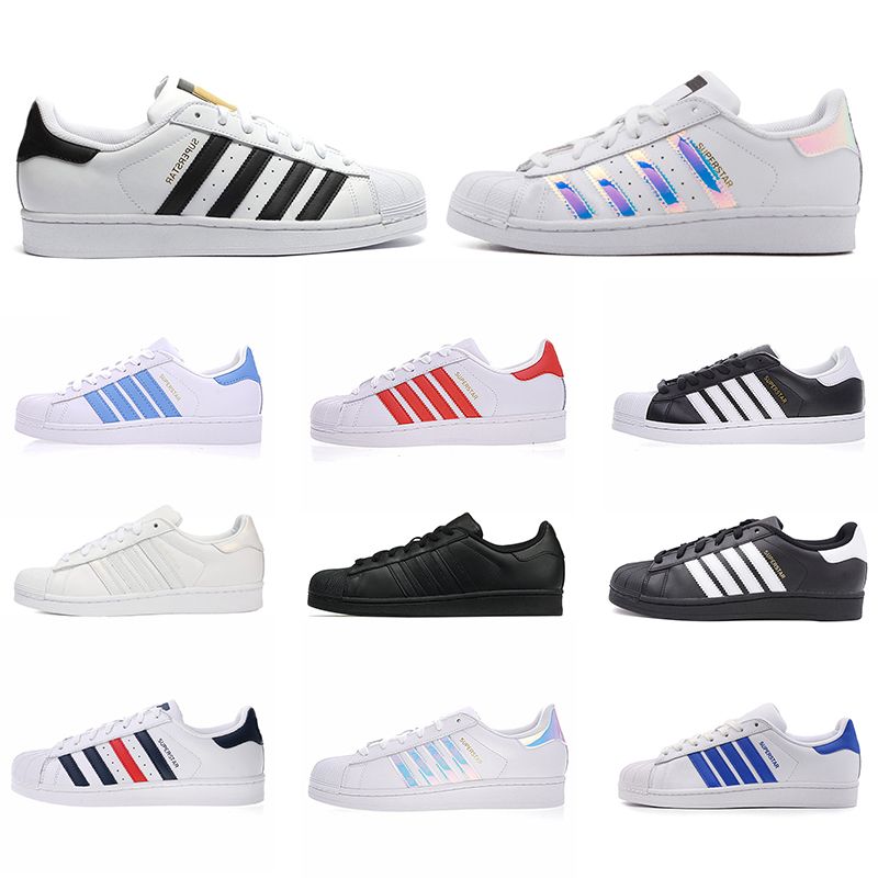2020 Fashion Superstar Men Women Flat Sneakers Platform Casual