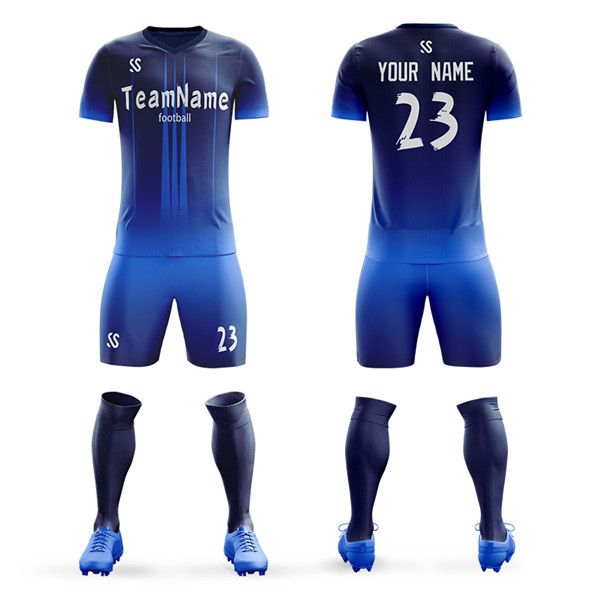 2019 traje de fútbol personalizado camiseta Adulto Juventud sublimada de fútbol todo tamaño