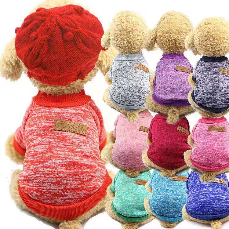 Fashion Sweater Sanitary Wardrobe Pet Clothes Pet Articles Cat