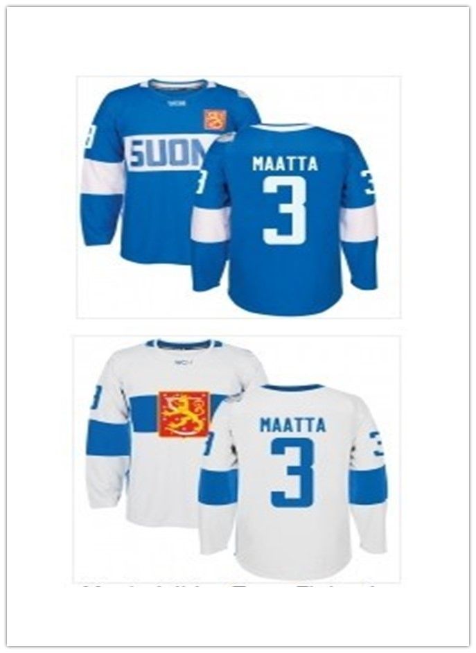 olli maatta team finland jersey