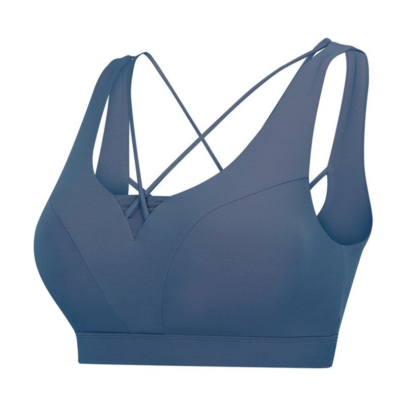 high chest sports bra