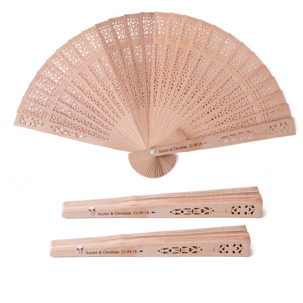 cheap wedding fans