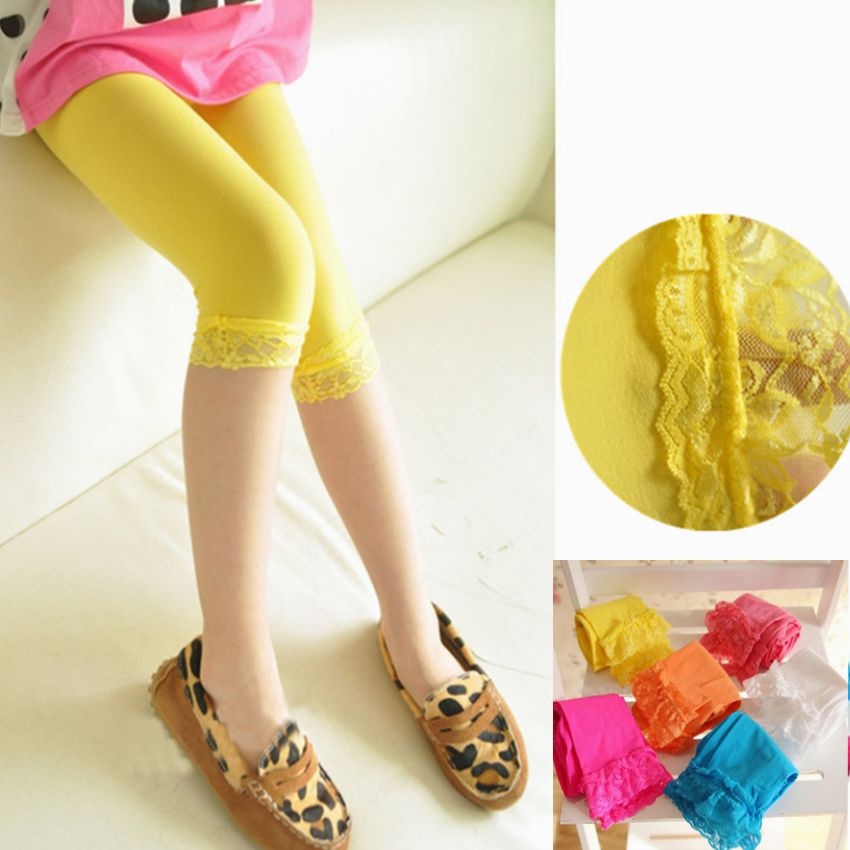 baby girl yellow tights