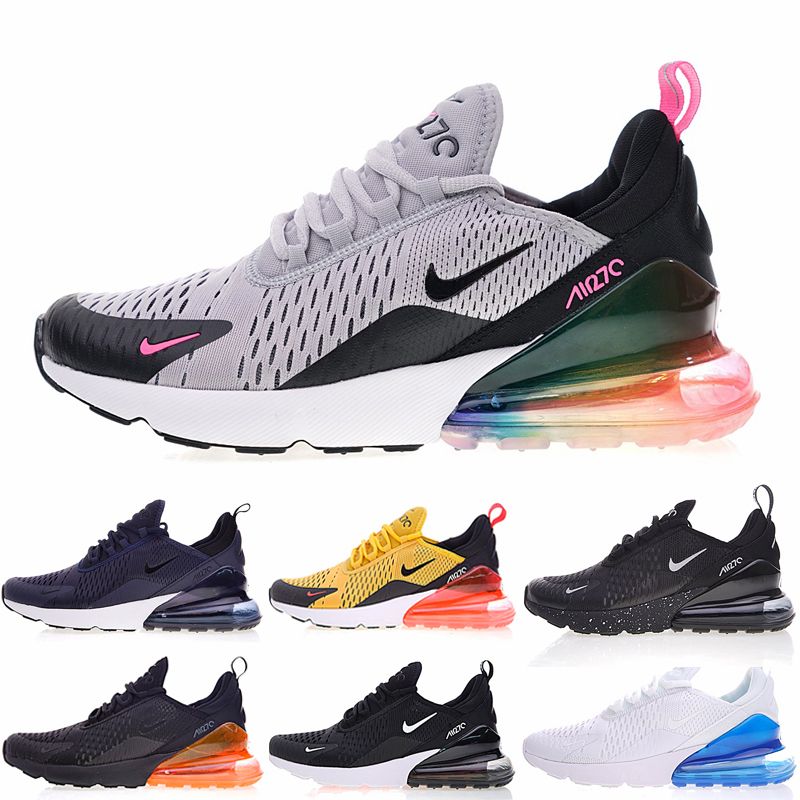 Compre Nike Air Max 270 Nova Top EstÃ¡tica Zebra Matiz Azul Beluga Criada Creme De Manteiga De 
