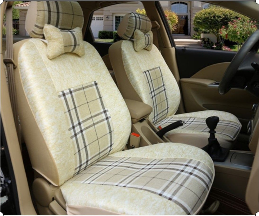 linen seat covers