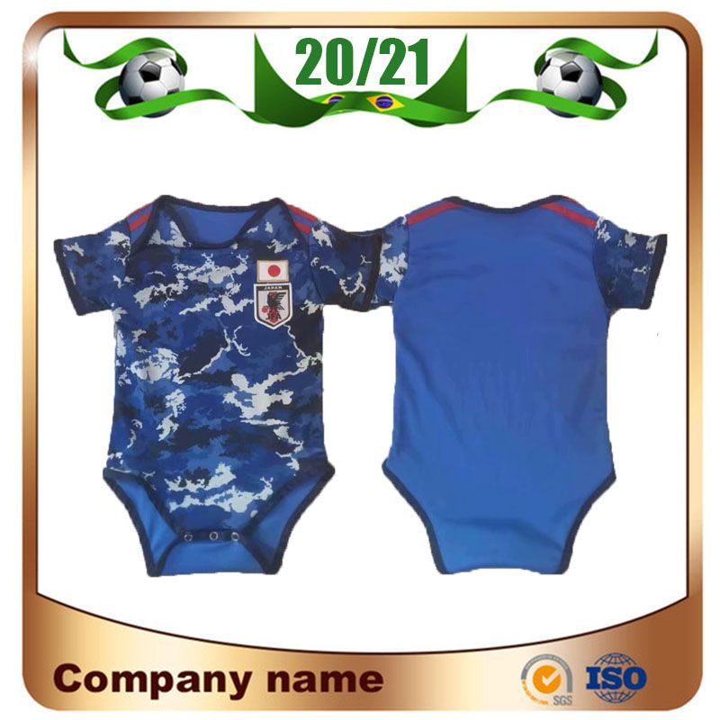 Novo 2020 Japão Bebê Futebol Jersey 20/21 Japão Home Honda Okazaki Kagawa Futebol Kit Kit 9-18 Meses Camisa