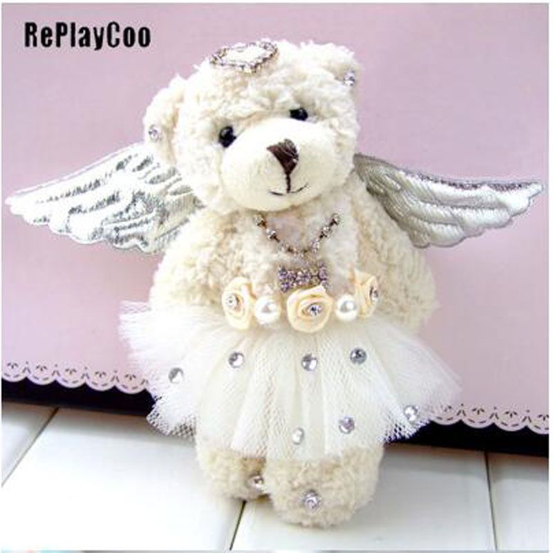 plush angel teddy bear