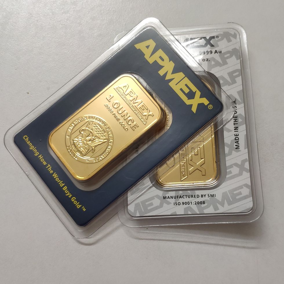 2020 1 Oz APMEX Gold Bar Apmex Bullion Non Hot Selling