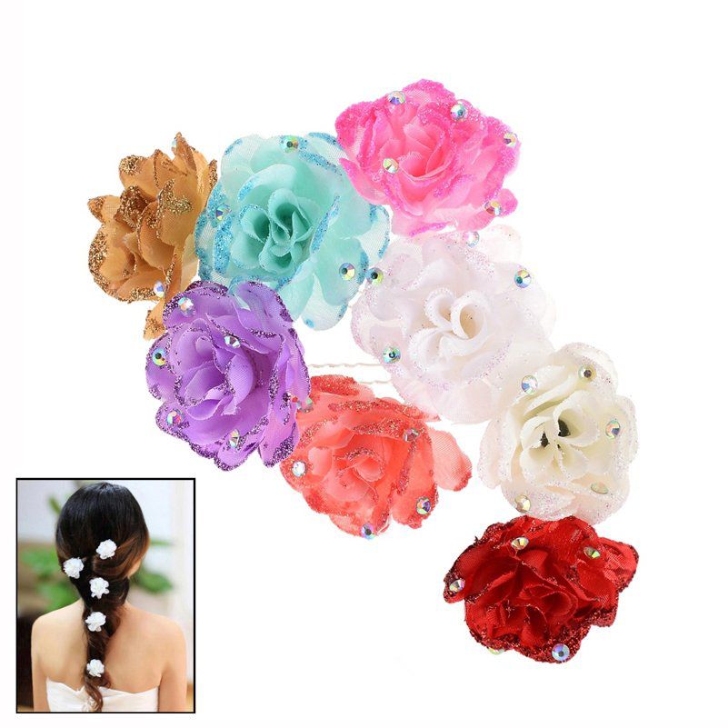 cheap flower hair accessories