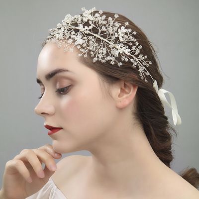 Bridal Wedding Headpieces Handmade Alloy Hair Band Bridal Hair