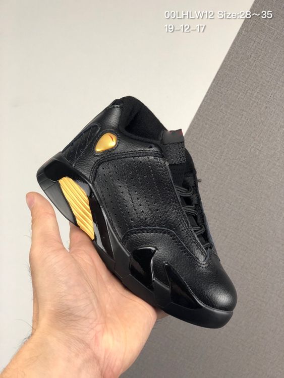 black and gold 14s