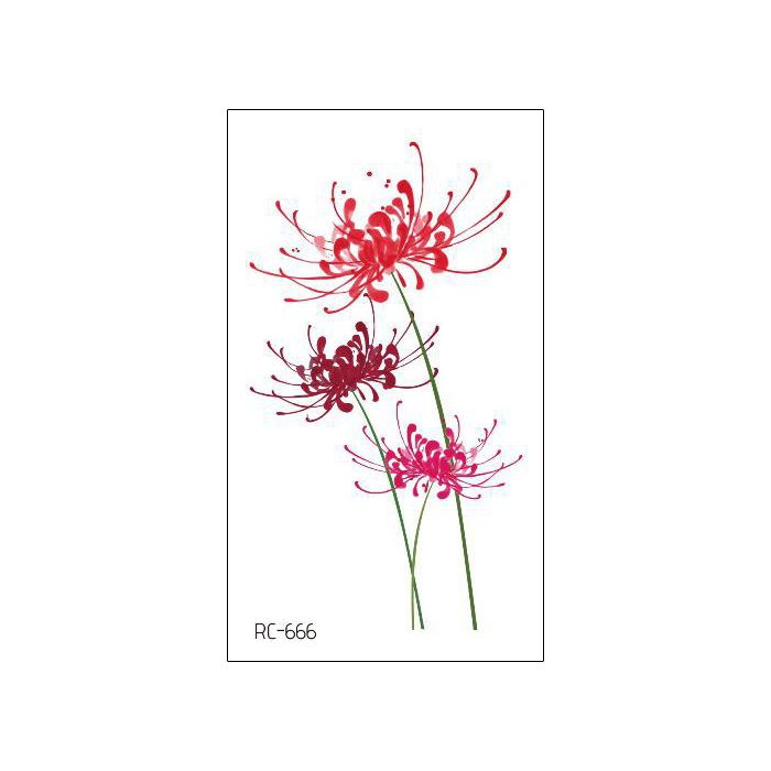 Small Equinox Flower Tattoo Sticker For Women Girl Wrist Back Foot Chest Watercolored Painting Body Art Temporary Water Transfer Sexy Tatoo From Homimly 0 44 Dhgate Com