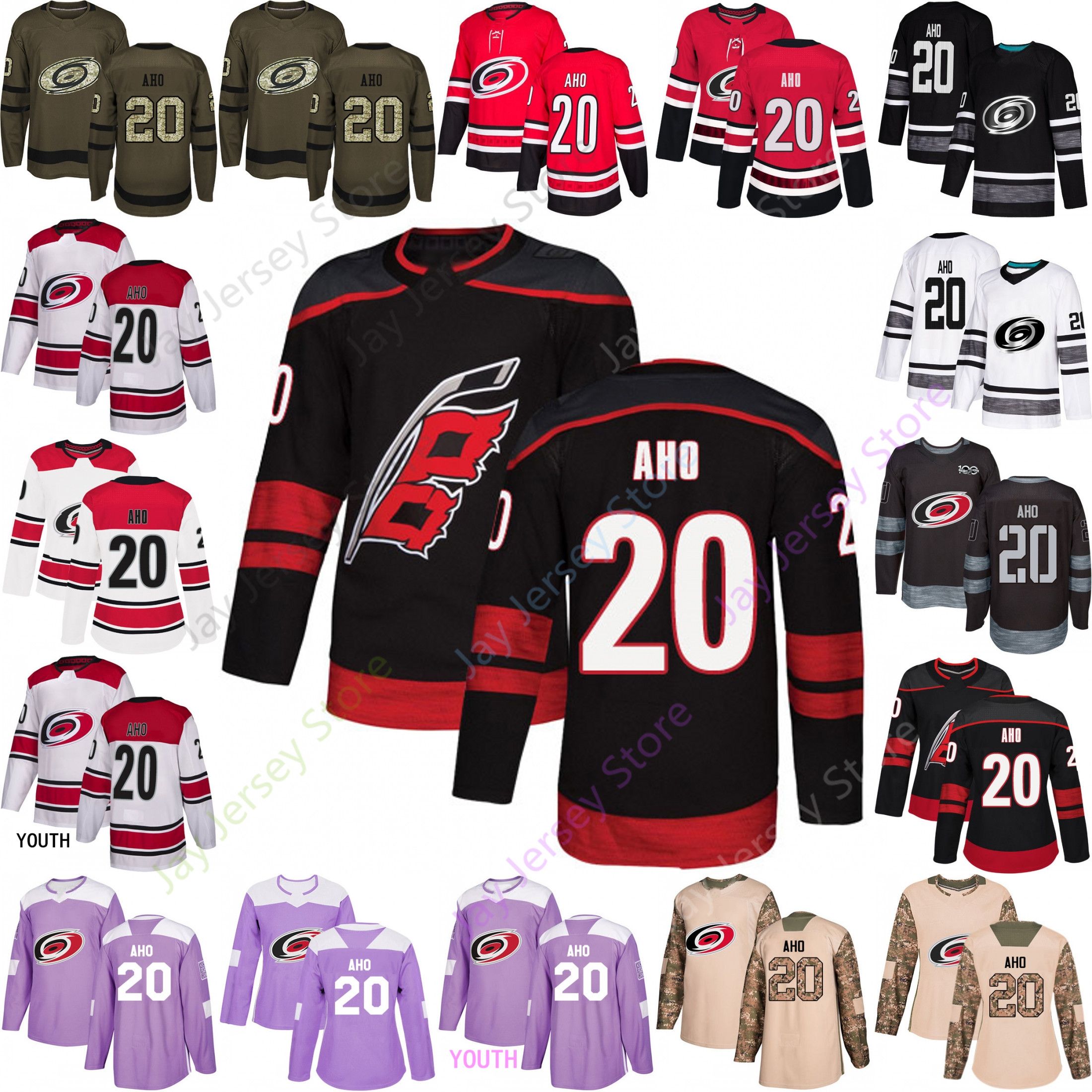 carolina hurricanes jerseys 2019