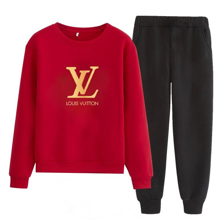 louis vuitton red tracksuit
