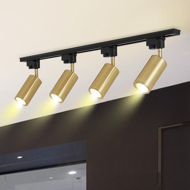 Best Quality Modern Gold Metal Rotating Spotlights LED Ceiling Lamp