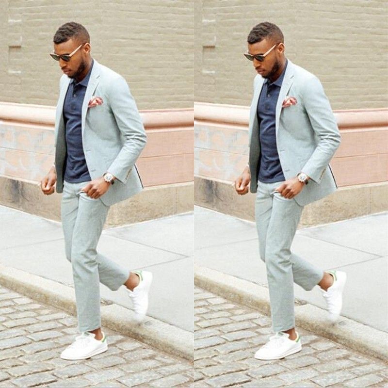 Compra Últimos Diseños De Pantalón De Menta Traje De Hombre Verde Menta  Casual Beach Slim Fit 2 Piezas Tuxedo Blazer Personalizado Terno Masculino  Chaqueta + Pant ZQ Barato | Entrega Rápida Y