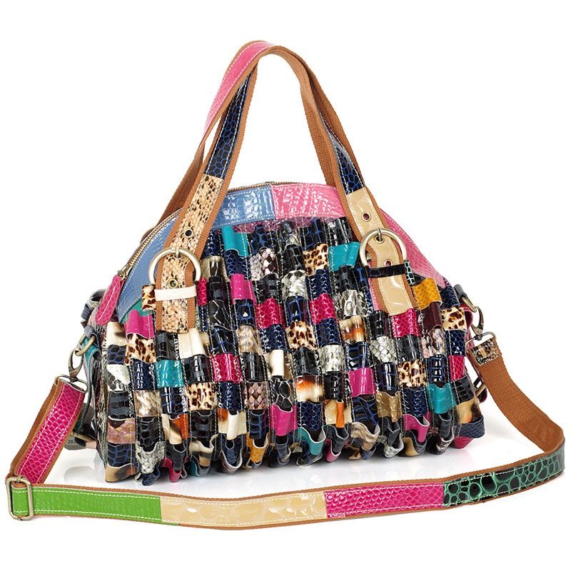 Borsa LaMilanesa Crochet Media Base Rossa | COLZANI BOUTIQUE - Colzani  Boutique