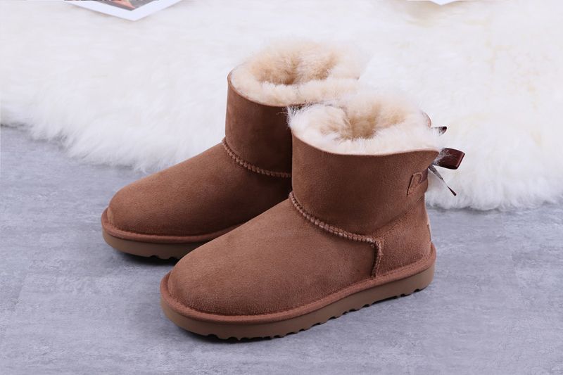 Top Quality New Australian Women Snow Boots Waterproof Sheepskin Winter