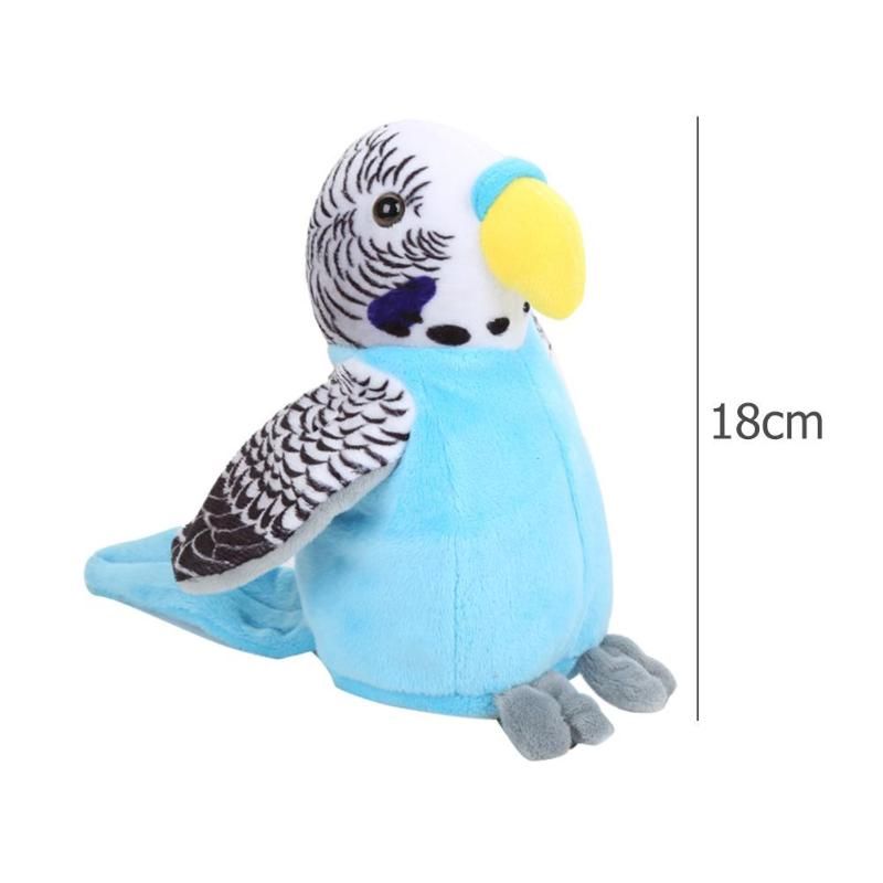 talking parakeet toy