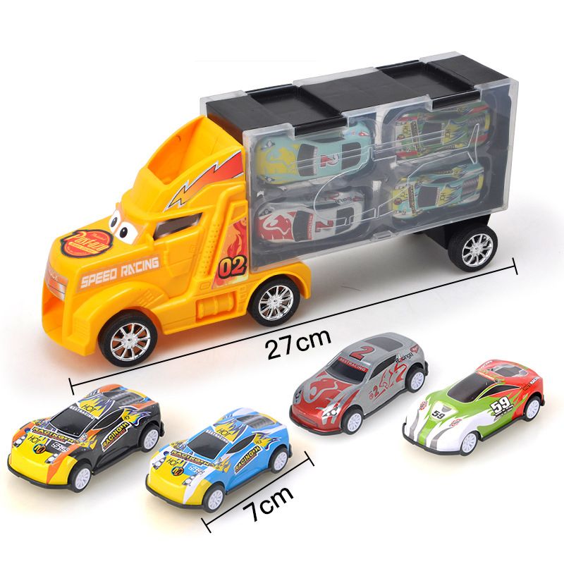 UK Mini Engineering Car Tractor Truck Cartoon Model Toy Car for Infant Kids