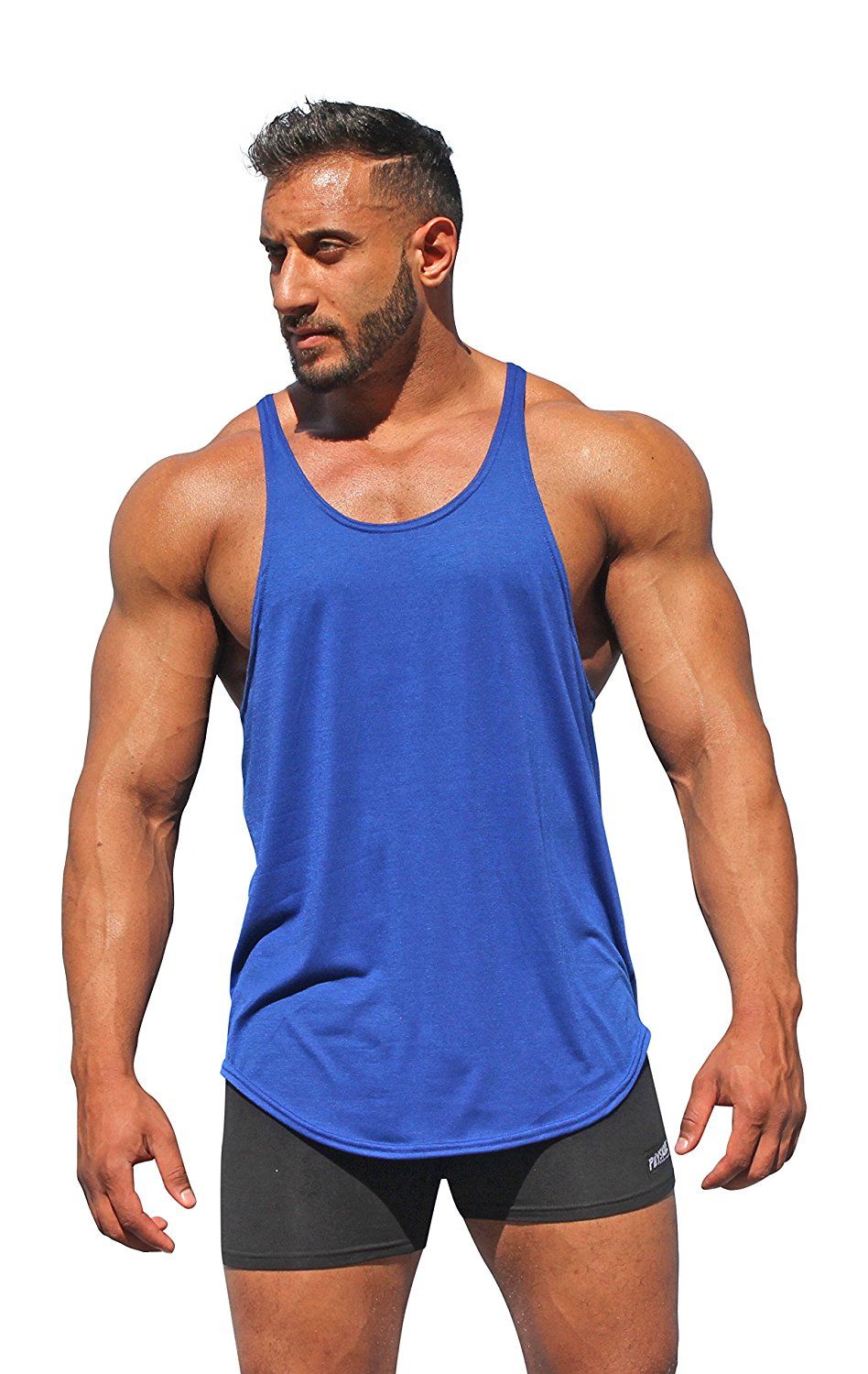Fashion Cotton Sleeveless Shirts Tank Top Men Fitness Shirt Gym Vests