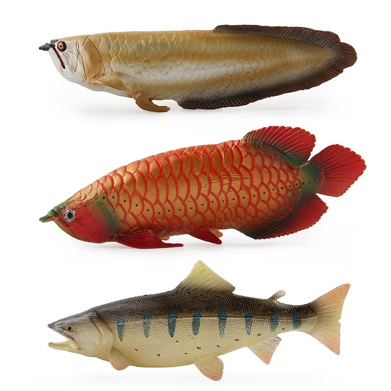 plastic salmon toy