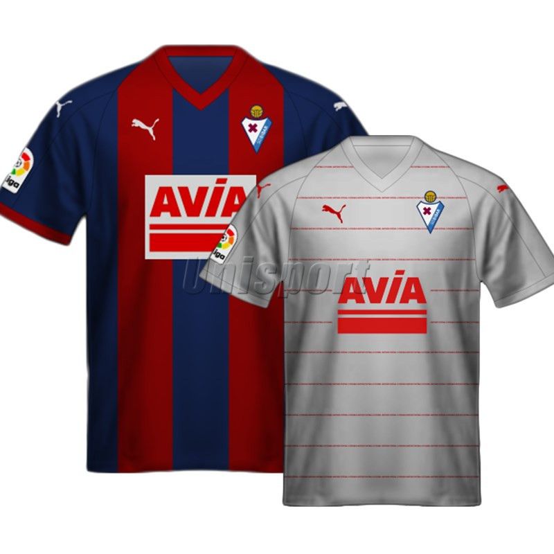 2018/19 SD Eibar camisetas de fútbol Futbol Deportiva Eibar Camiseta de fútbol Camisa