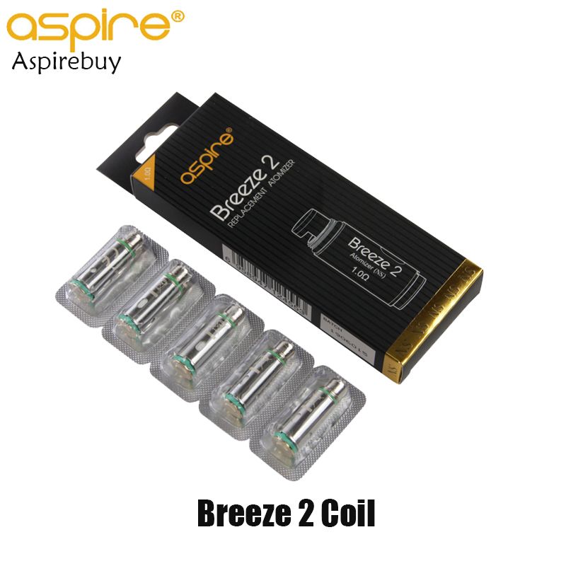 Aspire Breeze 2 Coil 1 0ohm Replacement Head For Aspire Breeze Kit Coil Replacemnet U Tech Coils 100 Original From Aspirebuy 1 43 Dhgate Com