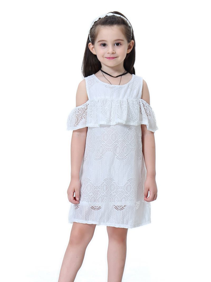 baby girl white summer dress