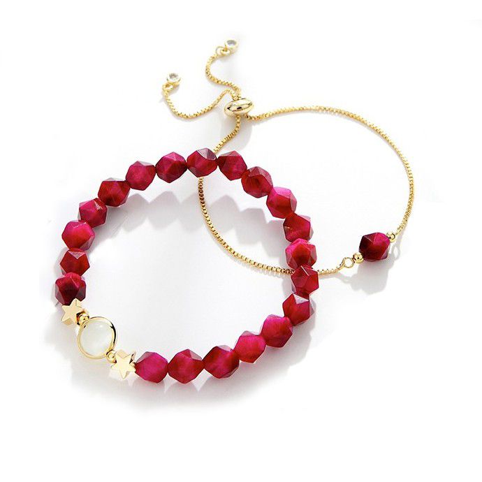 rose red tiger eye