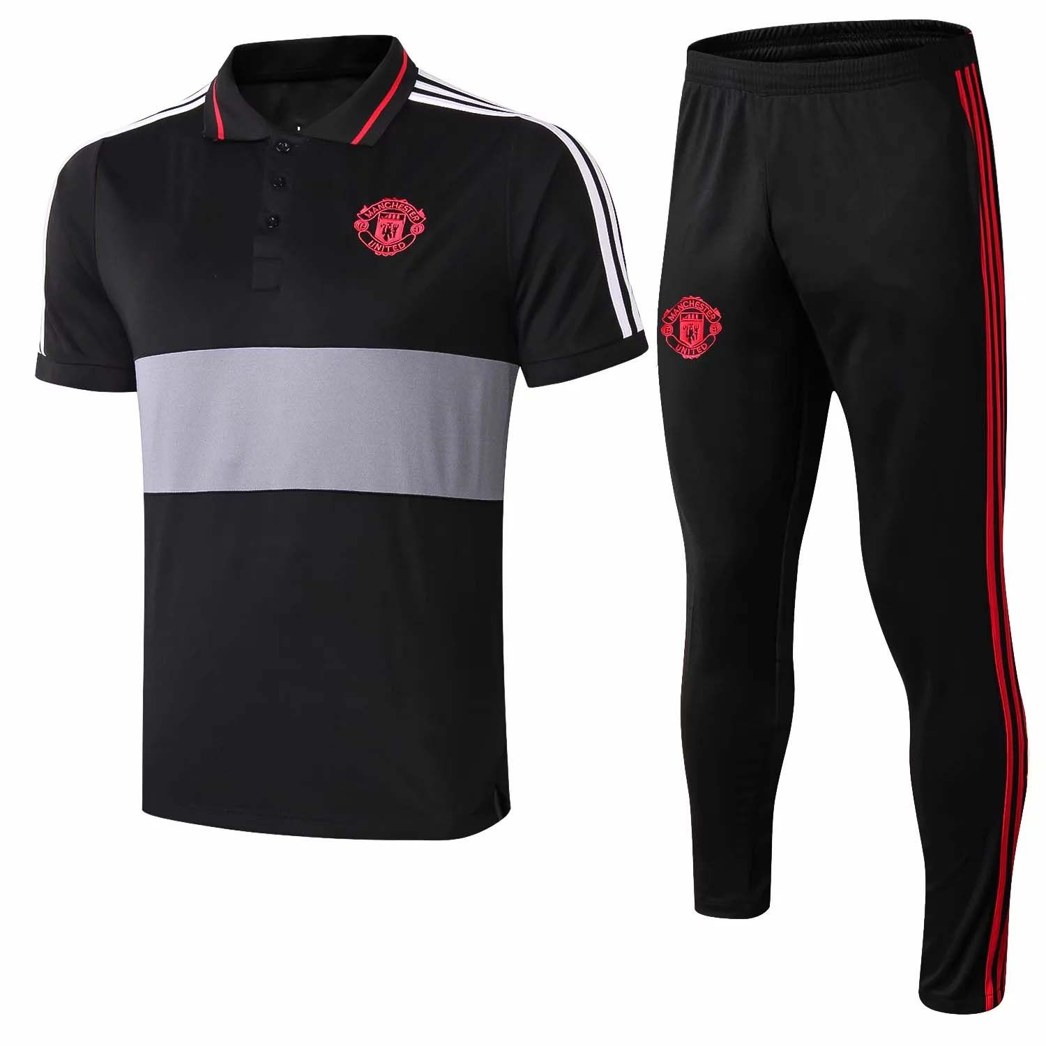 New 18 19 Manchester Soccer United POGBA LINGARD Short Sleever Jerseys