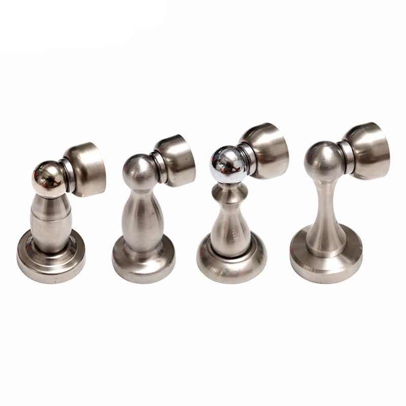 2019 Silver Door Stopper Magnetic Door Stop Stainless Steel