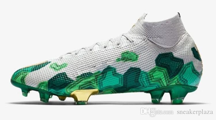 Mbappe X Bondy Mercurial Vapors 13 Xiii Elite Superfly 7 Vii Gold Electro Green Fg Soccer Shoe Mbappe Youth Kids Football Boots Junior Cleat From Sport Standard004 57 47 Dhgate Com
