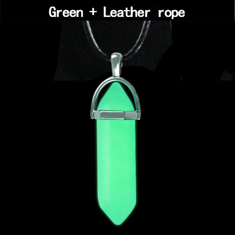 Green+Leather rope