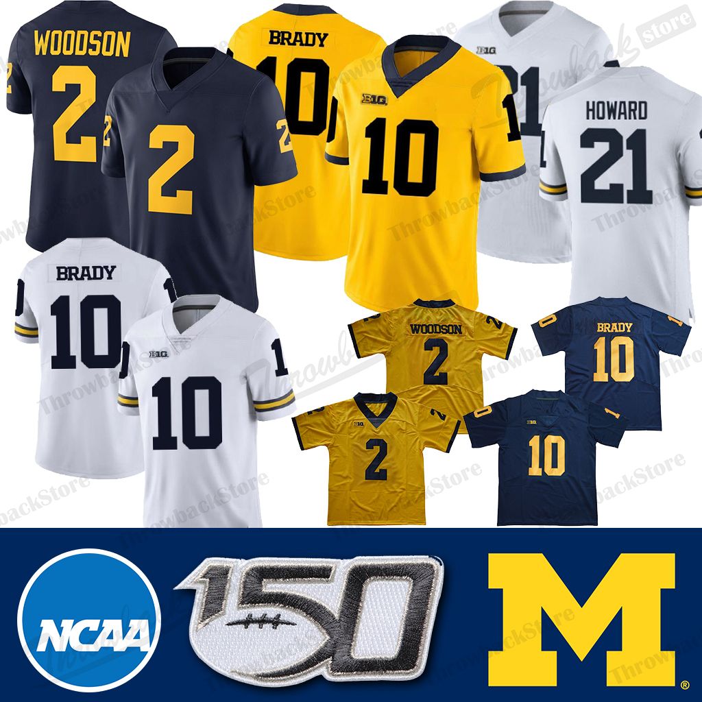tom brady wolverines jersey