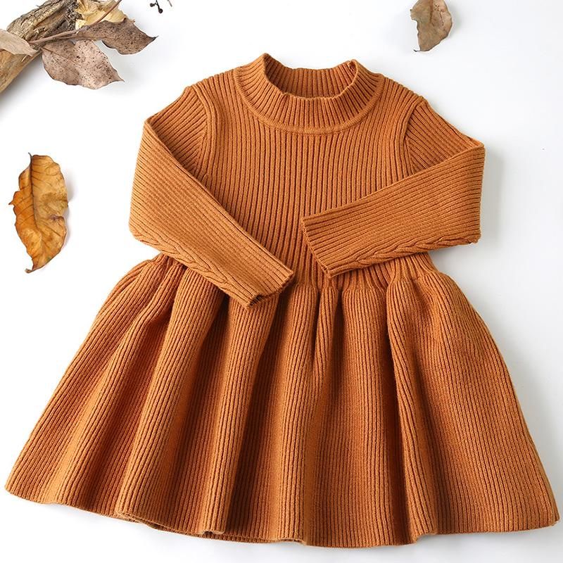 vestido infantil frio