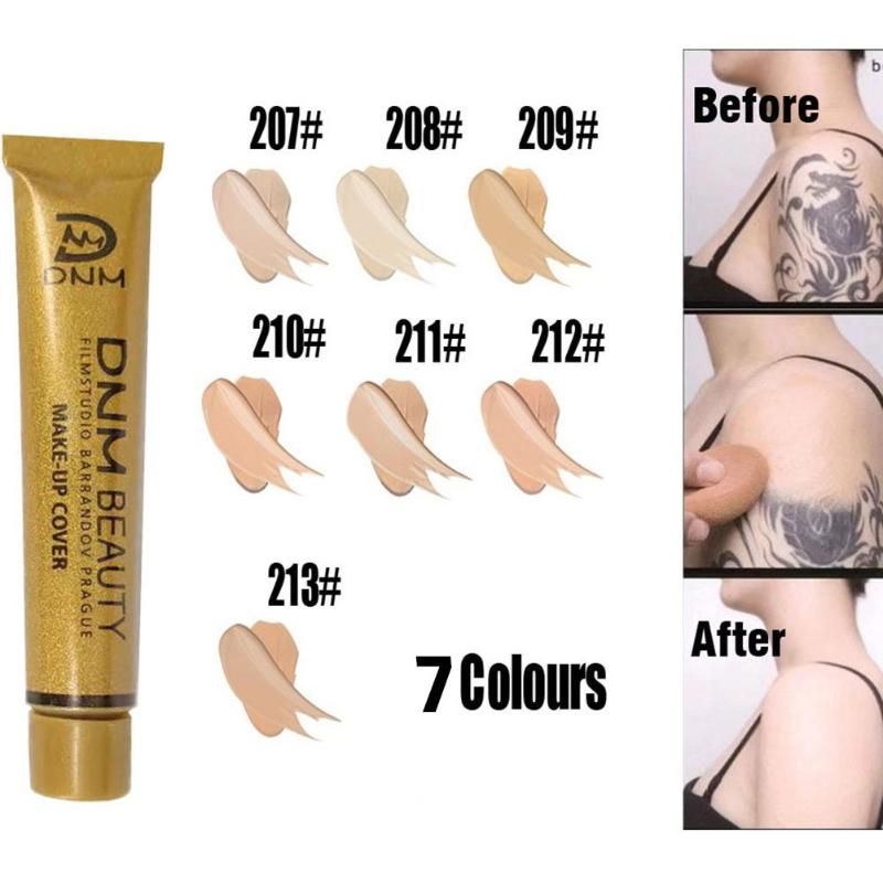 Base Makeup Foundation Makeup Concealer Cream 7styles Tattoo concealer Acne Skin Cover Face Base Foundation Cosmetics Base Makeup Foundation Makeup Concealer Cream 7styles Tattoo concealer Acne Skin Cover Face Base Foundation Cosmetics