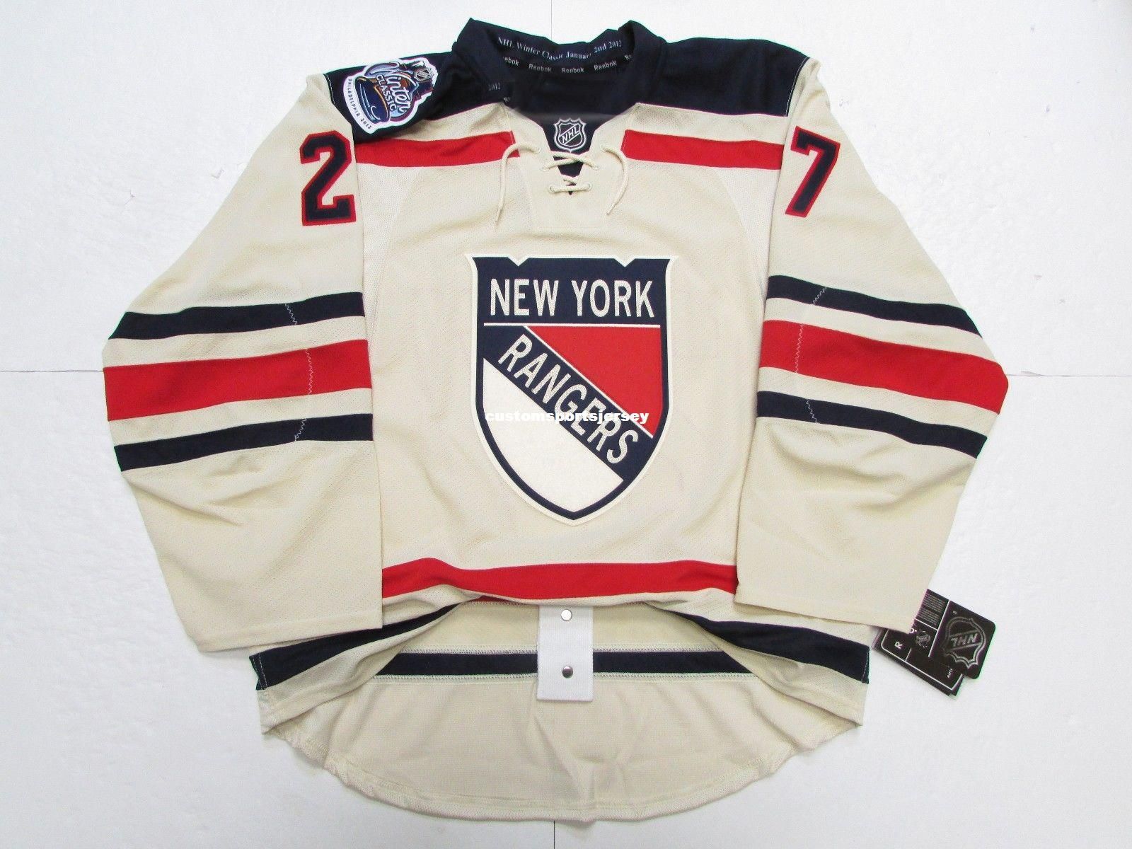 rangers 2012 winter classic jersey