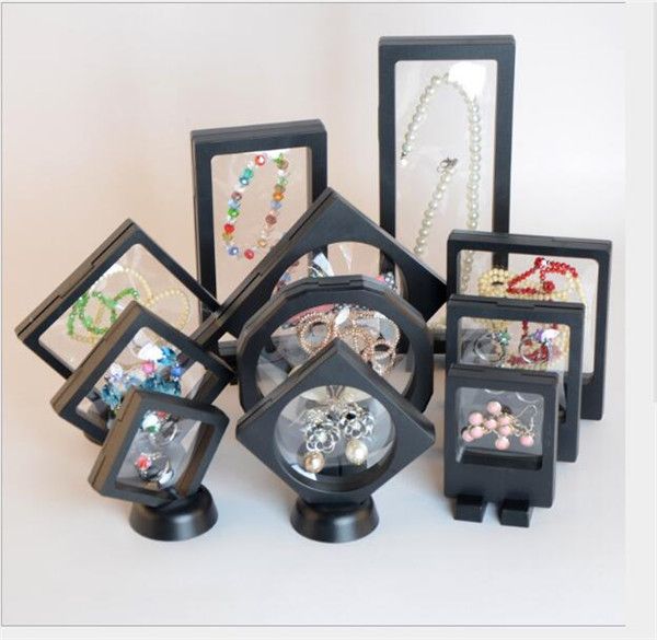 3D floating frame shadow box jewellery display Box 5x5x2 cm picture frame