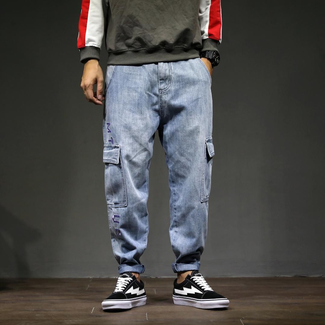 jeans streetwear homme
