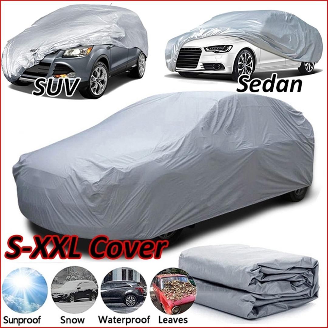 Car cover Auto Protection Sun Dust Proof Outdoor Indoor Breathable Size XXL