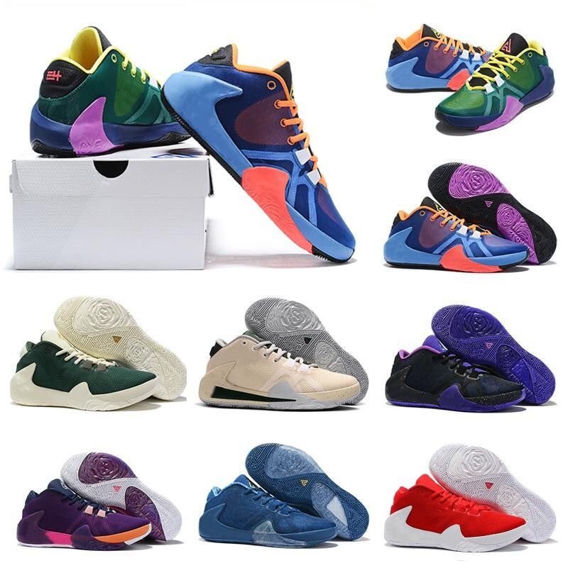 giannis antetokounmpo shoes purple