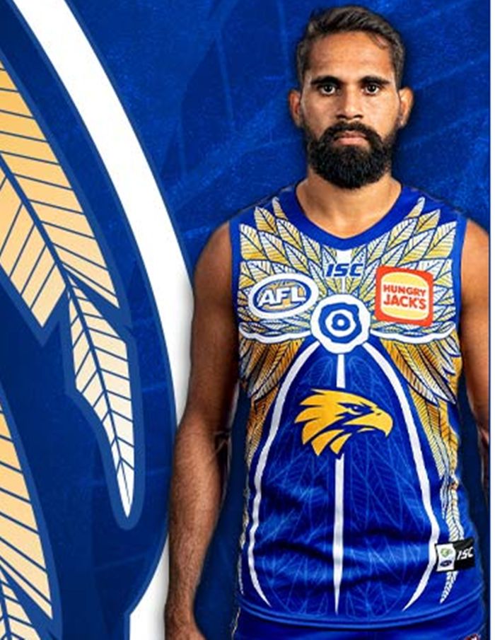 west coast eagles 2020 jersey