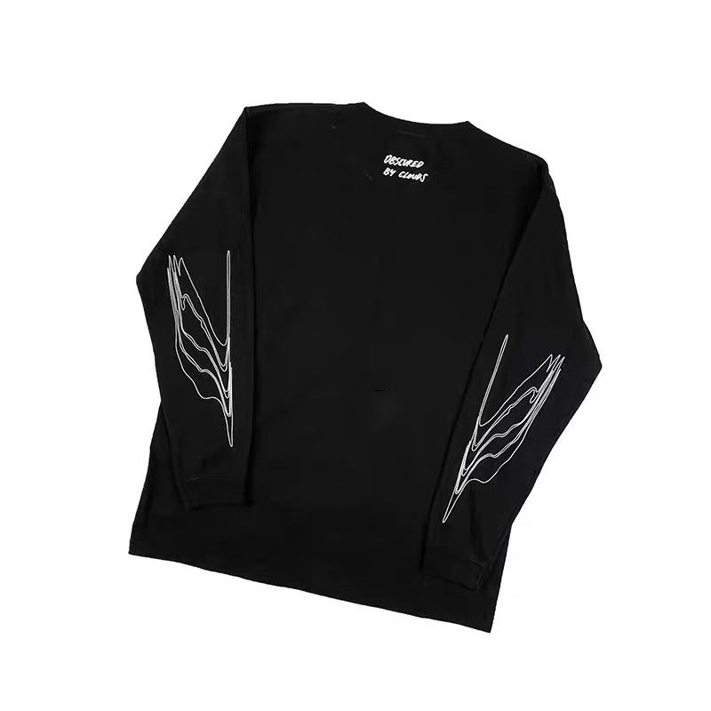 Mens Designer T Shirts High Street 00052022 Printing Thin Long 