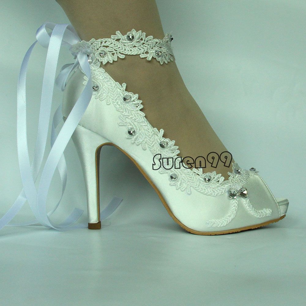 large size bridal shoes