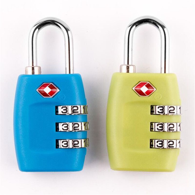3 digit luggage lock