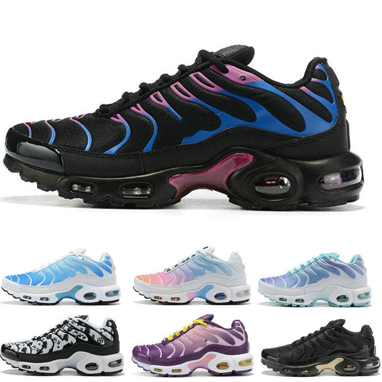 2019 nike air max tn Nueva Llegada mujer hombre zapatos correr Malla Transpirable