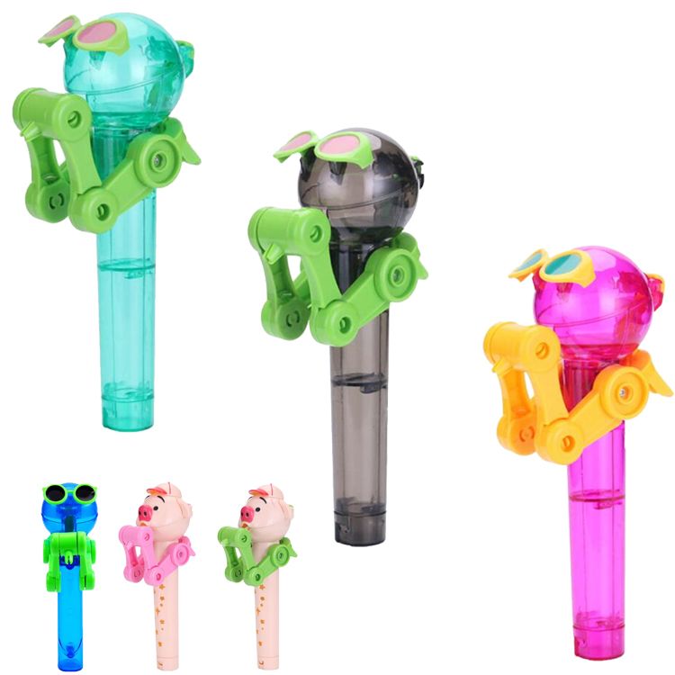 robot lollipop holder