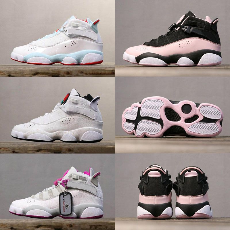 6 Nuevos Zapatos VI Anillos De Cereza Negro Flor Rosado Mujeres Baloncesto  Retro De Alta Calidad Al Aire Libre Alternativo Damas Deisgner Las  Zapatillas De Deporte Por Shoes_inc, 46,99 € | Es.Dhgate.Com