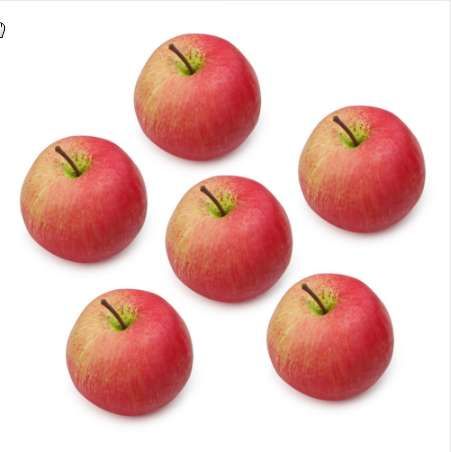 2019 Rtificial Red Apple Lifelike Foam Simulation Fake Fruits Green